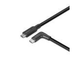 Lindy Câble USB 3.2 Type C de 0.5m, angle droit à 90°, 10Gbit/s, PD 60W