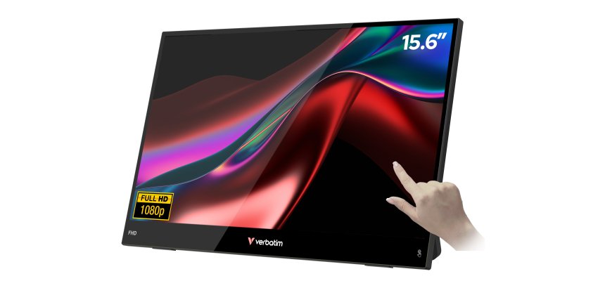 Verbatim Portable 15.6" FHD Touch Monitor LIGHT