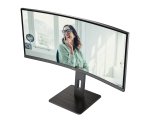 AOC CU34P3CV écran plat de PC 86,4 cm (34") 3440 x 1440 pixels UltraWide Quad HD LED Noir