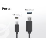 Conceptronic 2-Port 20W GaN USB PD Charger, USB-C x 1, USB-A x 1, QC 3.0, PPS