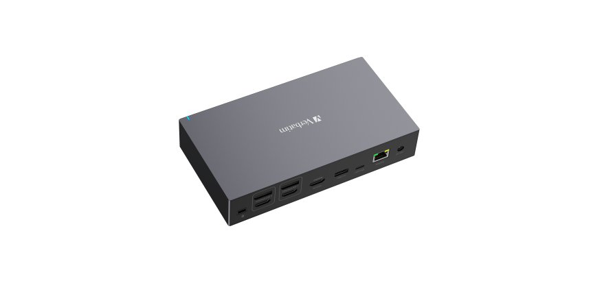 Verbatim CDS-17 Avec fil USB 3.2 Gen 1 (3.1 Gen 1) Type-C Noir, Gris