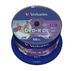 Verbatim - DVD+R DL x 50 - 8.5 Go - support de stockage