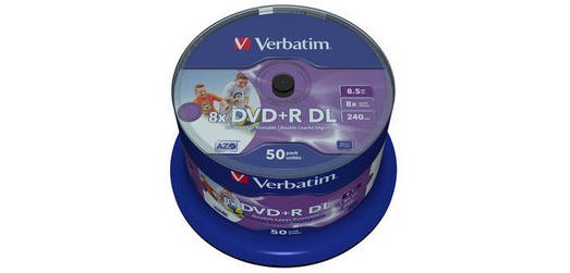 Verbatim - DVD+R DL x 50 - 8.5 Go - support de stockage
