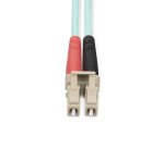 StarTech.com Cable 20m de Fibra Óptica Multimodo Dúplex LC/UPC a LC/UPC OM4 - LSZH - 50/125µm - LOMMF/VCSEL - para Redes de 100G - Low Insertion Loss - LSZH