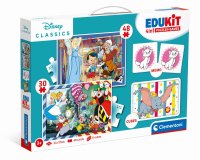 Clementoni Edukit 4 in 1 - Disney Classics Jigsaw puzzle Cartoons