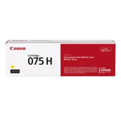 Canon 075 H Cartouche de toner 1 pièce(s) Original Jaune