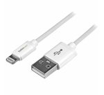 StarTech.com Câble Apple Lightning vers USB de 1 m pour iPhone, iPod, iPad - Blanc