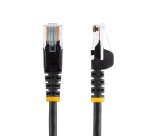 StarTech.com Cat5e Patch Cable with Snagless RJ45 Connectors - 5 m, Black