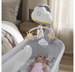 Fisher-Price Giostrina Mille Arcobaleni Per Culla Fianco Letto
