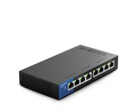 Linksys Switch 8 ports Gigabit Business à poser sur bureau (LGS108)