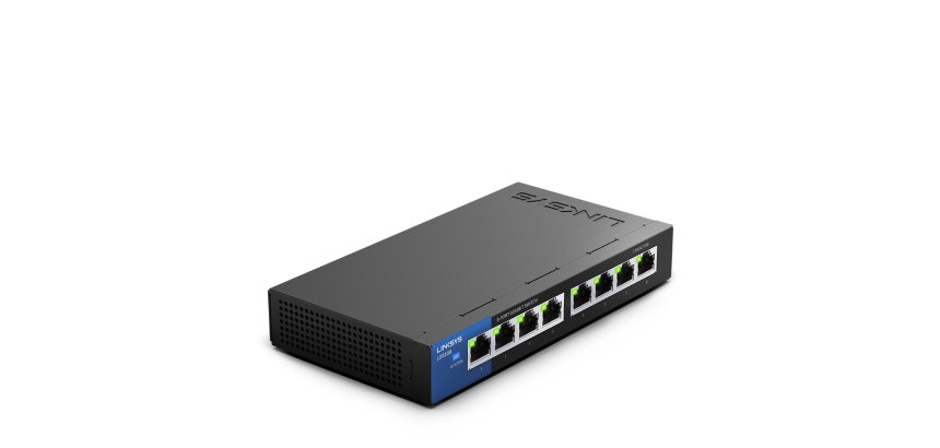Linksys Switch 8 ports Gigabit Business à poser sur bureau (LGS108)