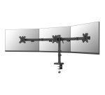 Neomounts DS60-600BL3 Brazo de monitor 10-27" - Quick-fix - Tope-a-180°