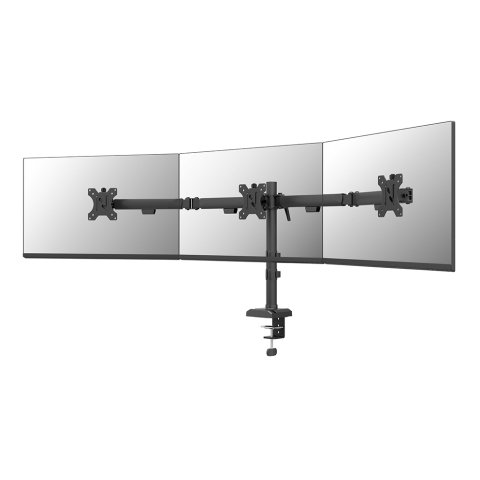 Neomounts DS60-600BL3 Brazo de monitor 10-27" - Quick-fix - Tope-a-180°
