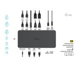 i-tec USB 3.0 / USB-C / Thunderbolt 3 Professional Dual 4K Display Docking Station Generation 2 + Power Delivery 100W
