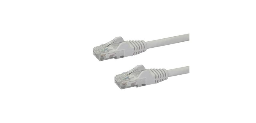 StarTech.com 1m Cat6 UTP RJ45 Gigabit Patchkabel Snagless - Cat 6 Netzwerkkabel - Weiß