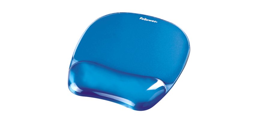 Fellowes 9114120 tapis de souris Bleu