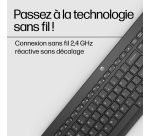 Clavier sans fil universel silencieux HP 230