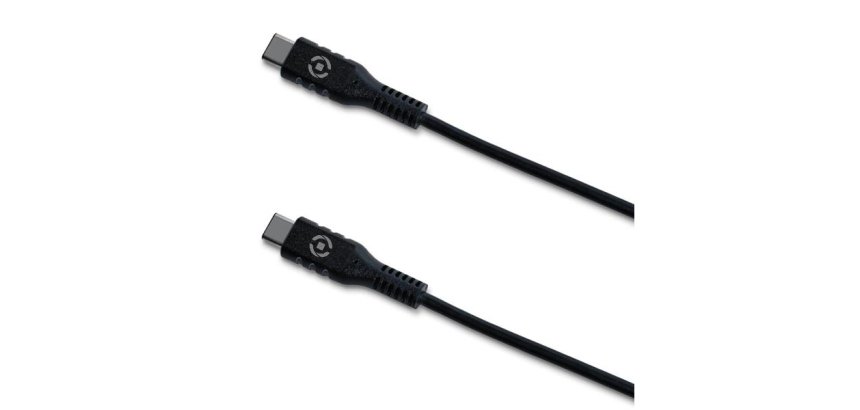 Celly USBCUSBCBK cable USB USB 2.0 1 m USB C 60 W Negro