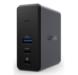 Lenovo X9 Charging GaN Dock Avec fil USB 3.2 Gen 2 (3.1 Gen 2) Type-C Gris