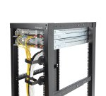 StarTech.com Anneau de gestion de câbles multidirectionnel vertical pour racks de serveur - 6 cm x 10 cm