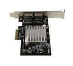 StarTech.com Tarjeta Adaptador de Red PCI Express PCI-E Gigabit Ethernet con 2 Puertos RJ45 Chipset Intel i350