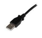 StarTech.com Câble USB 2.0 A vers USB B coudé à droite Mâle / Mâle pour imprimante noir - 2 m