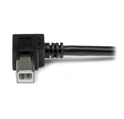 StarTech.com 3m USB 2.0 A auf B Kabel rechts gewinkelt - St/St
