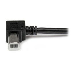 StarTech.com 2m USB 2.0 A auf B Kabel rechts gewinkelt - St/St