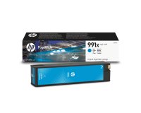 HP Cartouche d’encre cyan PageWide 991X grande capacité authentique