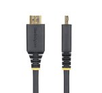 StarTech.com Cable HDMI de Alta Velocidad de 1,8m con Conectores con Agarre - 4K 60Hz/1440p 144Hz - HDR10/HDCP 2.2/ARC - 18Gbps - Cable HDMI 2.0 - Recubrimiento de TPE