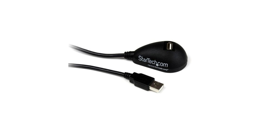 StarTech.com Câble d'Extension Mâle/Femelle USB 2.0 de 1.50m - Prolongateur USB pour Bureau