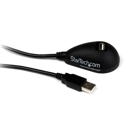 StarTech.com Cable de 1,5m de Extensión Alargador USB 2.0 de Sobremesa - Macho a Hembra USB A