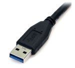 Cable 50cm USB 3.0 Super Speed SS Micro USB B Macho a USB A Macho Adaptador - Negro