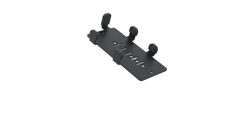 Ergonomic Solutions SpacePole Payment PAX035-MN-02 accessoire de système de paiement en point de vente Monture POS Noir Métal