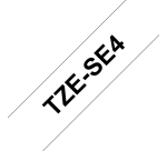 Brother TZE-SE4 ruban d'étiquette TZ