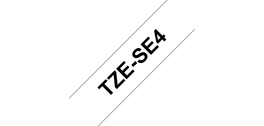 Brother TZE-SE4 nastro per etichettatrice TZ