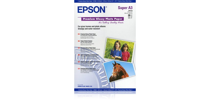Epson Pap Photo Premium Glacé A3+ (20f./255g)