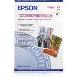 Epson Pap Aquarelle blanc A3+ (20f./190g)