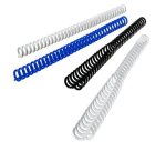 GBC Dorsi ClickBind trasparenti effetto ghiaccio 16 mm (50)