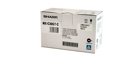 Sharp MXC30GTC Cartouche de toner 1 pièce(s) Original Cyan