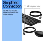 HP Wired Desktop 320MK Mouse and Keyboard