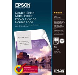 Epson Double-Sided Matte Paper - A4 - 50 Feuilles