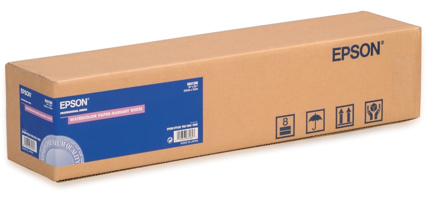 Epson Water Color Paper - Radiant White Roll, 24" x 18 m, 190g/m²