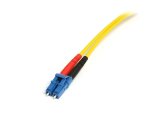 StarTech.com Câble Réseau Fibre Optique LC vers SC Mâle / Mâle - Duplex Monomode 9/125 LSZH - Jaune 4 m