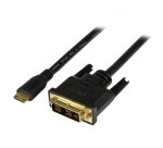 StarTech.com Câble Mini HDMI vers DVI de 1m - Câble DVI-D vers HDMI (1920x1200p) - Mini HDMI Mâle 19 Broches vers DVI-D Mâle - Câble Convertisseur pour Moniteur Numérique M/M