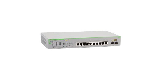 Allied Telesis GS950/10PS Gestionado Gigabit Ethernet (10/100/1000) Energía sobre Ethernet (PoE) Verde, Gris