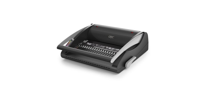 Perforelieuse gbc combbind 200 manuelle 330f perforation 20f anneaux plastique usage modéré bac a4 a3 340x130x395mm