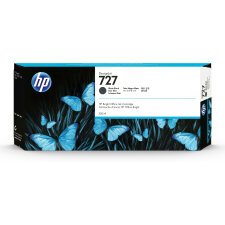 HP 727 Cartouche d'encre DesignJet noire mate 300 ml pour imprimante jet d'encre