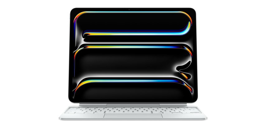 Apple Magic Keyboard para el iPad Pro de 13 pulgadas (M4) - Inglés internacional - Blanco