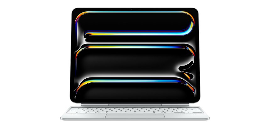 Apple Magic Keyboard pour iPad Pro 13 pouces (M4) - Français - Blanc
